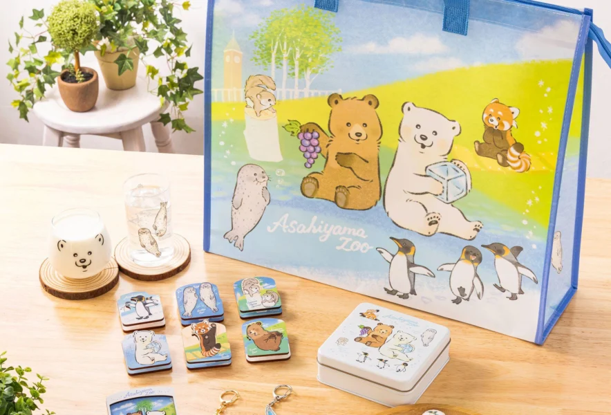 旭山の動物たちを日常へ。Lommy×旭山動物園くらぶコラボアイテム発売